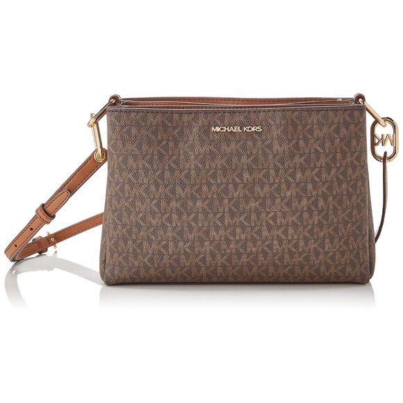 Michael Kors Trisha Medium Triple Compartment Crossbody MSRP$398 - Picture 1 of 6